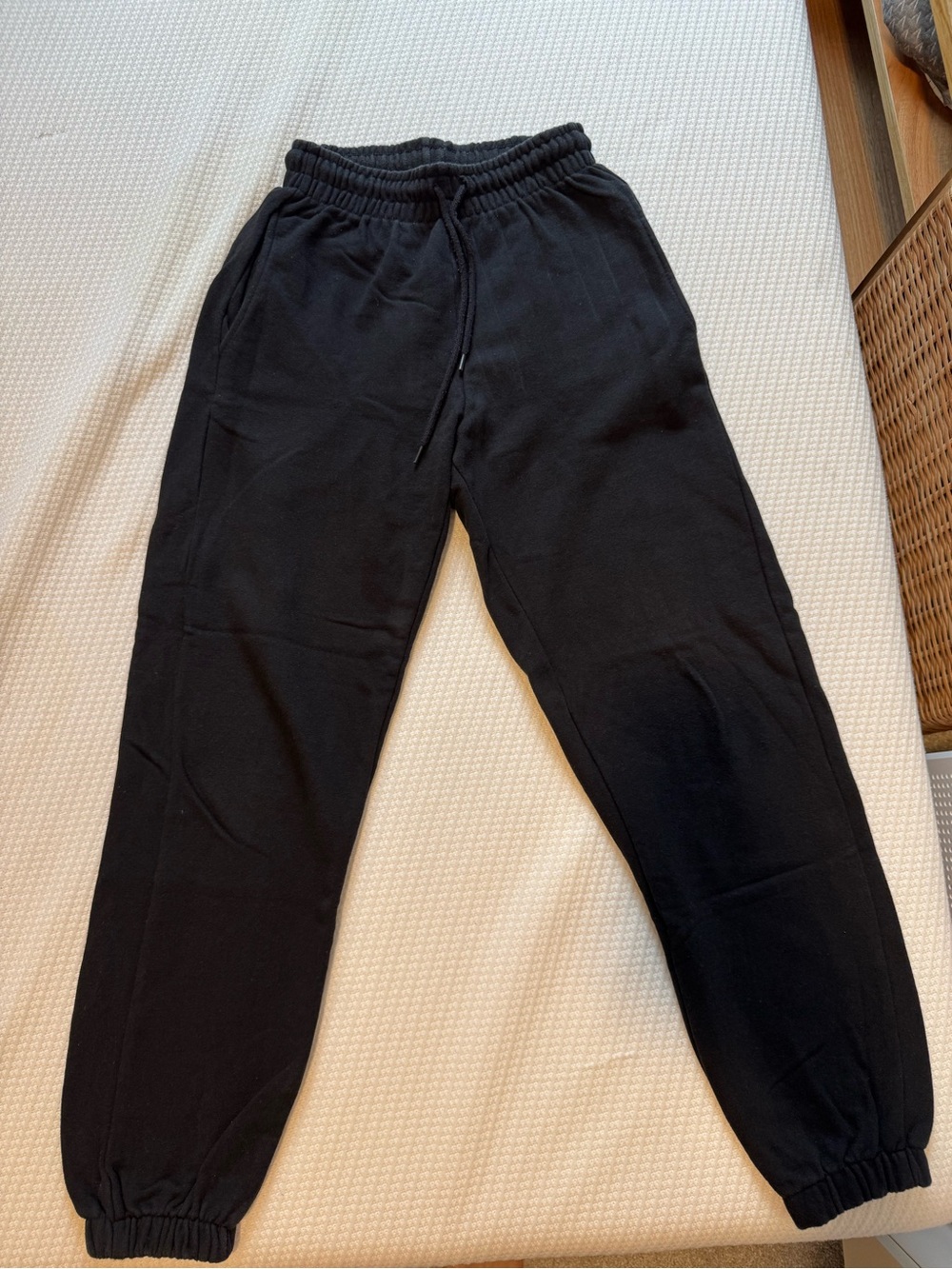 New - women black jogger pants